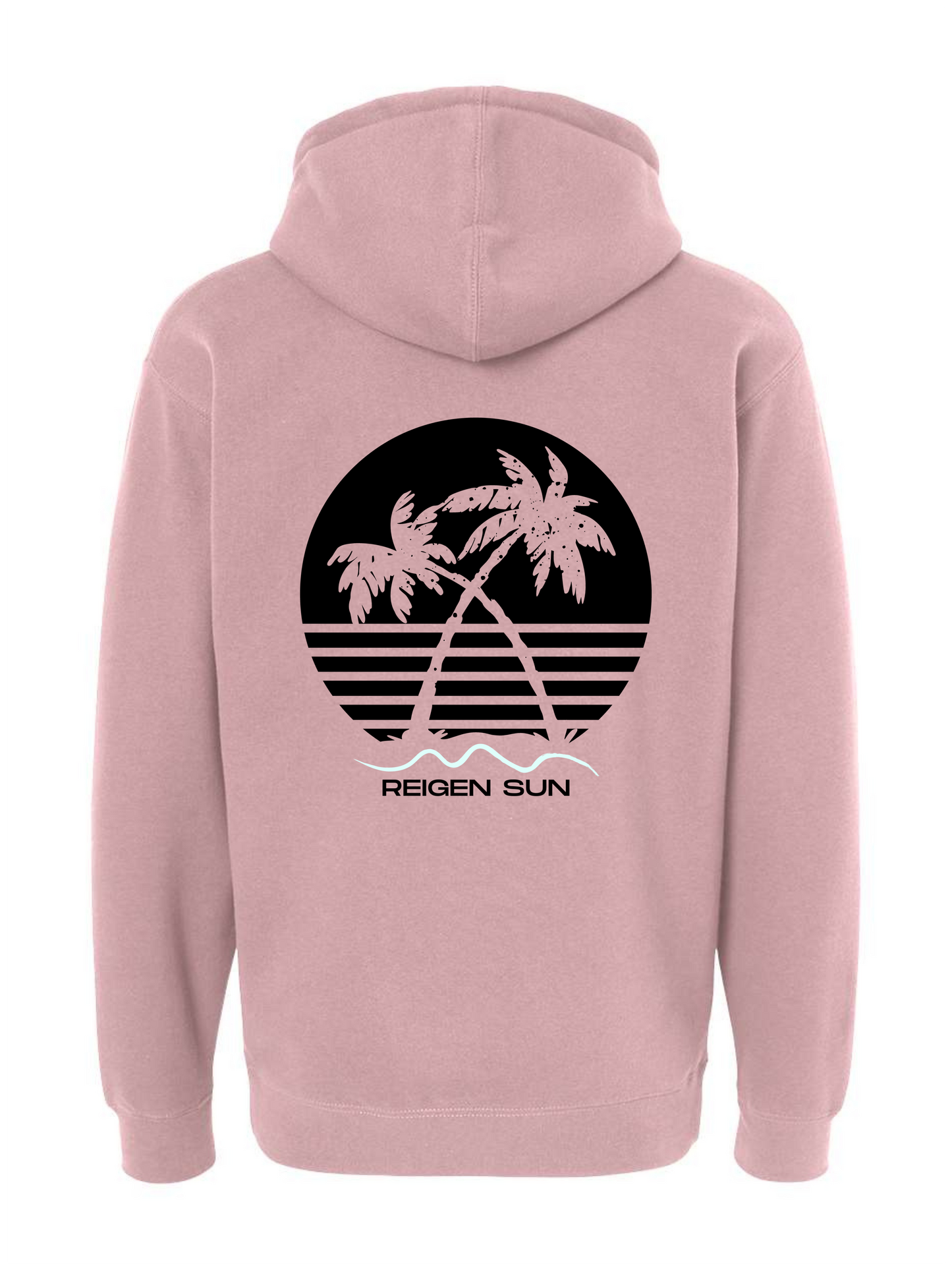 MENS SALTY DUST PINK HOODIE