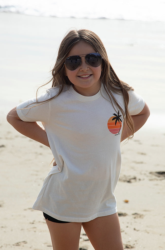 KIDS VINTAGE SUN TEE- VINTAGE WHITE