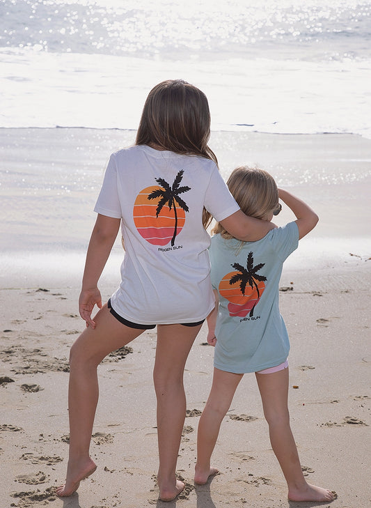 KIDS VINTAGE SUN TEE- VINTAGE WHITE