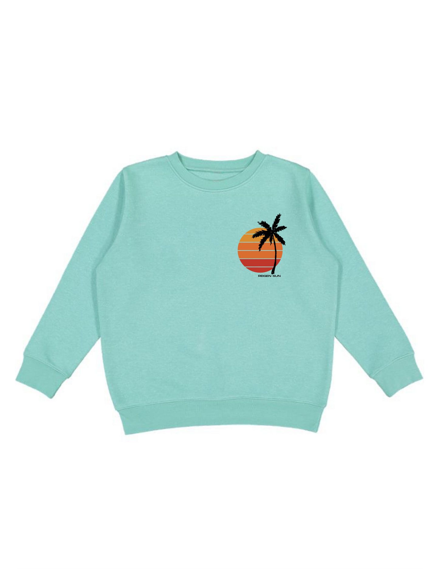 KIDS VINTAGE SUN CREW SWEATSHIRT- SALTWATER