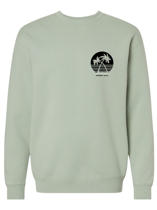 MENS  SALTY SAGE CREWNECK