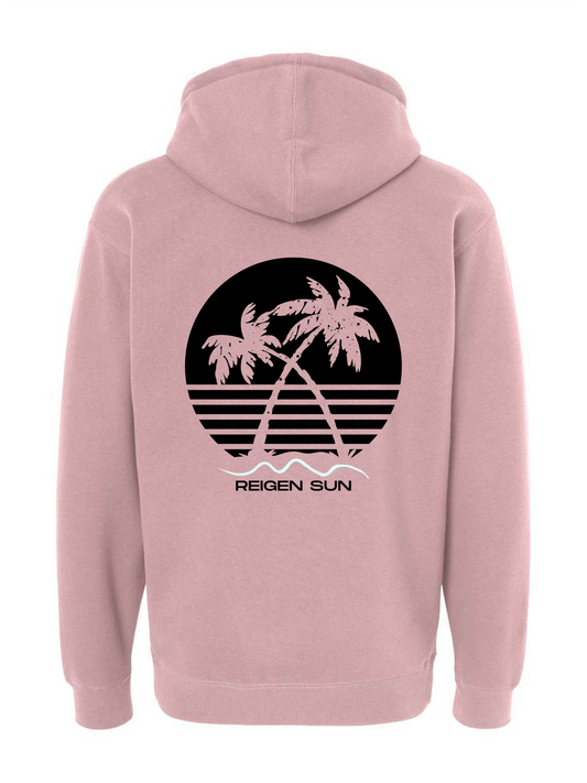 MENS SALTY DUST PINK HOODIE